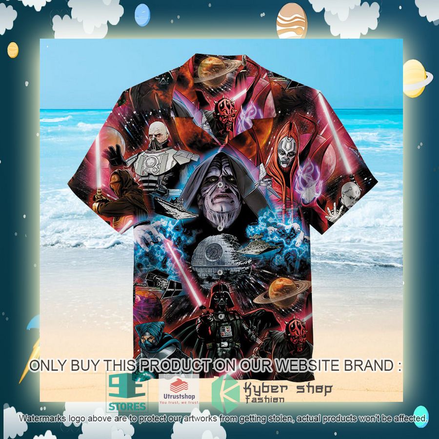 NEW Star Wars The Sith Lords Hawaii Shirt 3 star wars the sith lords hawaiian shirt 3 88134