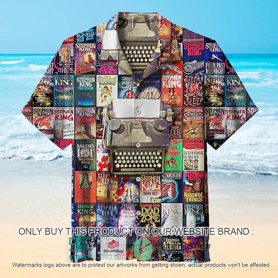 NEW Stephen King Legacy Covers Hawaii Shirt 9 stephen king legacy covers hawaiian shirt 1 36779