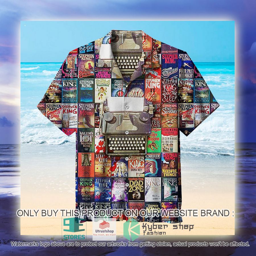 NEW Stephen King Legacy Covers Hawaii Shirt 3 stephen king legacy covers hawaiian shirt 3 72856