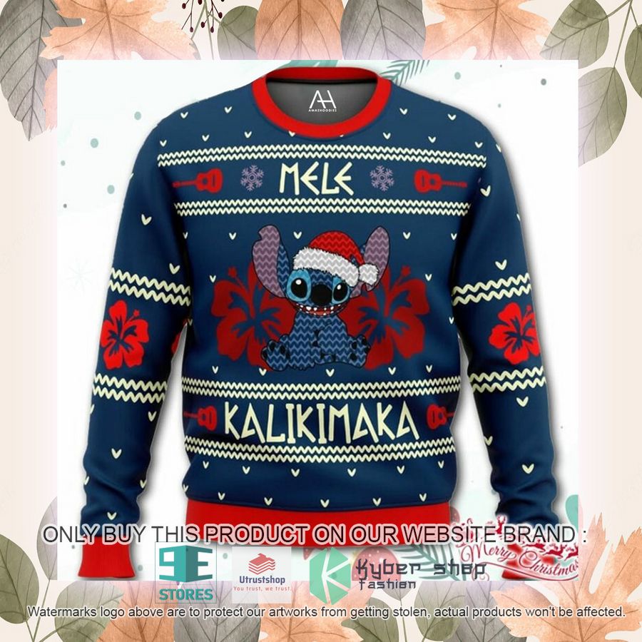 NEW Stitch Mele Kalikimaka Ugly Christmas Sweater 3 stitch mele kalikimaka ugly christmas sweater 3 83524