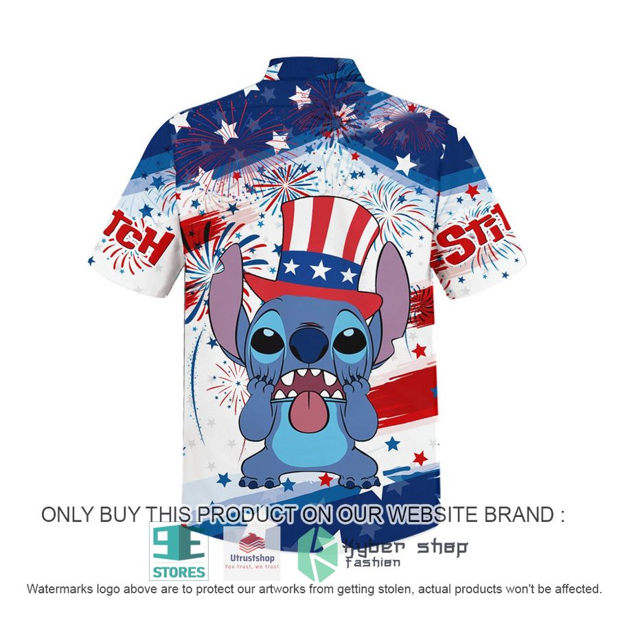 NEW Stitch United States Flag Hawaiian Shirt 2 stitch united states flag hawaiian shirt 2 69714