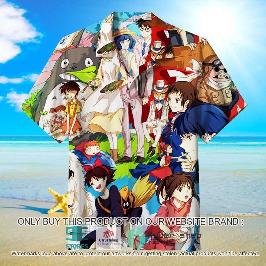 NEW Studio Ghibli Characters Hawaii Shirt 8 studio ghibli characters hawaiian shirt 1 26710