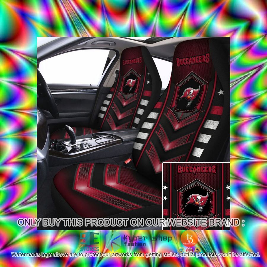 HOT Tampa Bay Buccaneers Dark Red Grey Car Seat Covers 3 tampa bay buccaneers dark red grey car seat covers 3 84582