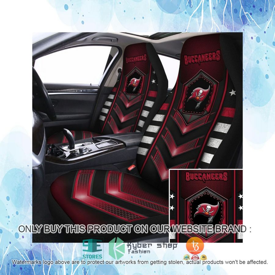 HOT Tampa Bay Buccaneers Dark Red Grey Car Seat Covers 4 tampa bay buccaneers dark red grey car seat covers 4 60828