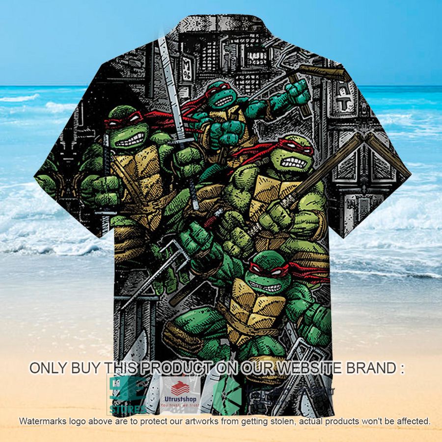 NEW Teenage Mutant Ninja Turtles Comic black Hawaii Shirt 2 teenage mutant ninja turtles comic black hawaiian shirt 2 38832