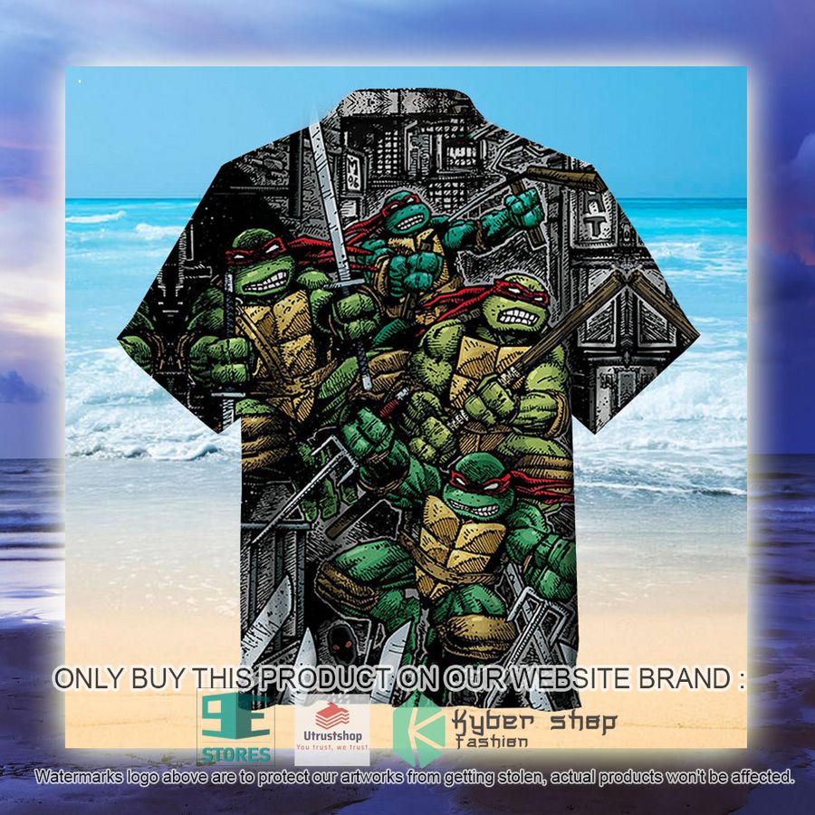 NEW Teenage Mutant Ninja Turtles Comic black Hawaii Shirt 6 teenage mutant ninja turtles comic black hawaiian shirt 6 43067