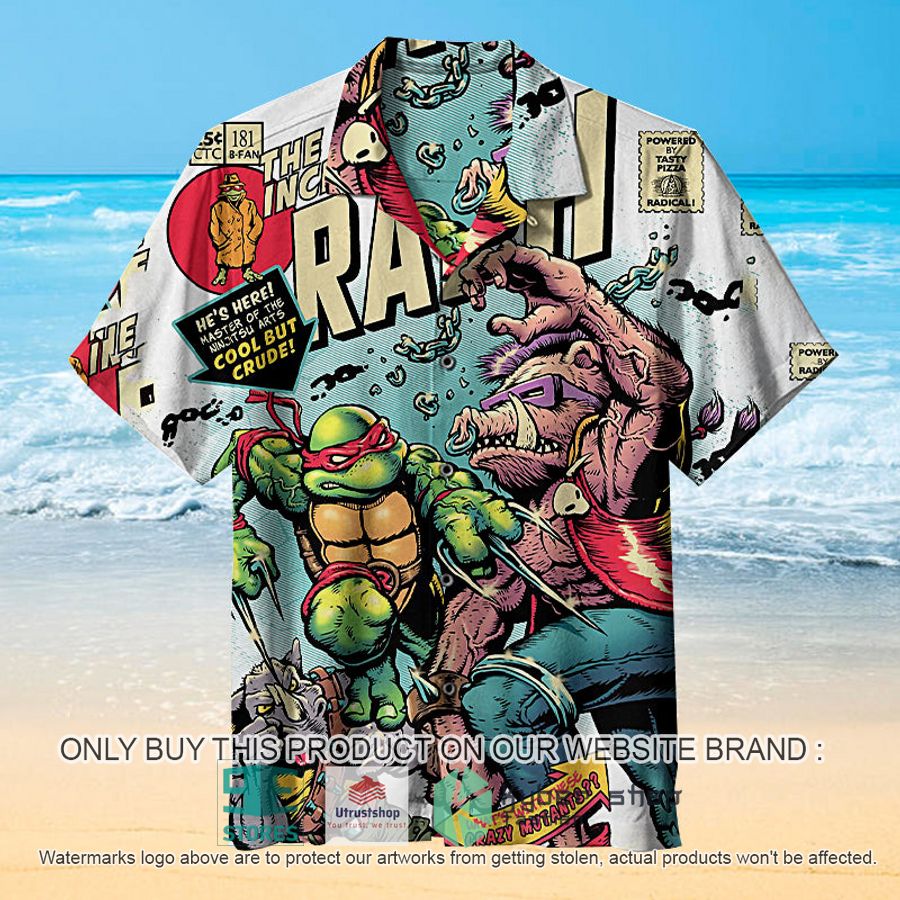 teenage mutant ninja turtles incredible raph hawaiian shirt 1 39692