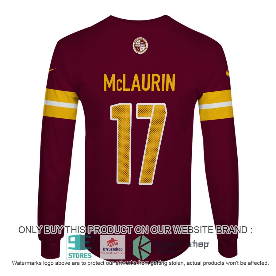 NEW Terry McLaurin 17 Washington Commanders dark red Hoodie, Shirt 6 terry mclaurin 17 washington commanders dark red shirt hoodie 6 83682