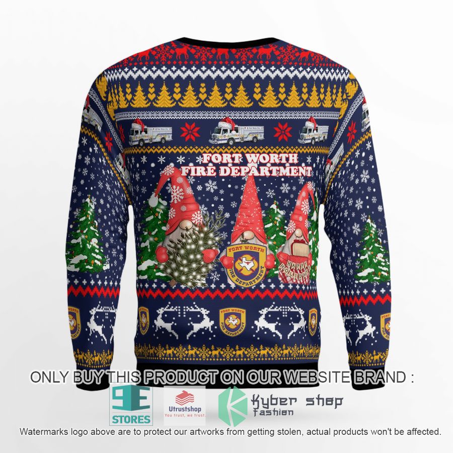 NEW Texas Fort Worth Fire Department blue Christmas Sweater 3 texas fort worth fire department blue christmas sweater 3 26294