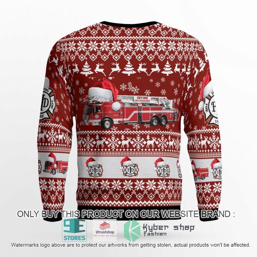 NEW Texas Irving Fire Department Christmas Sweater 3 texas irving fire department christmas sweater 3 51330