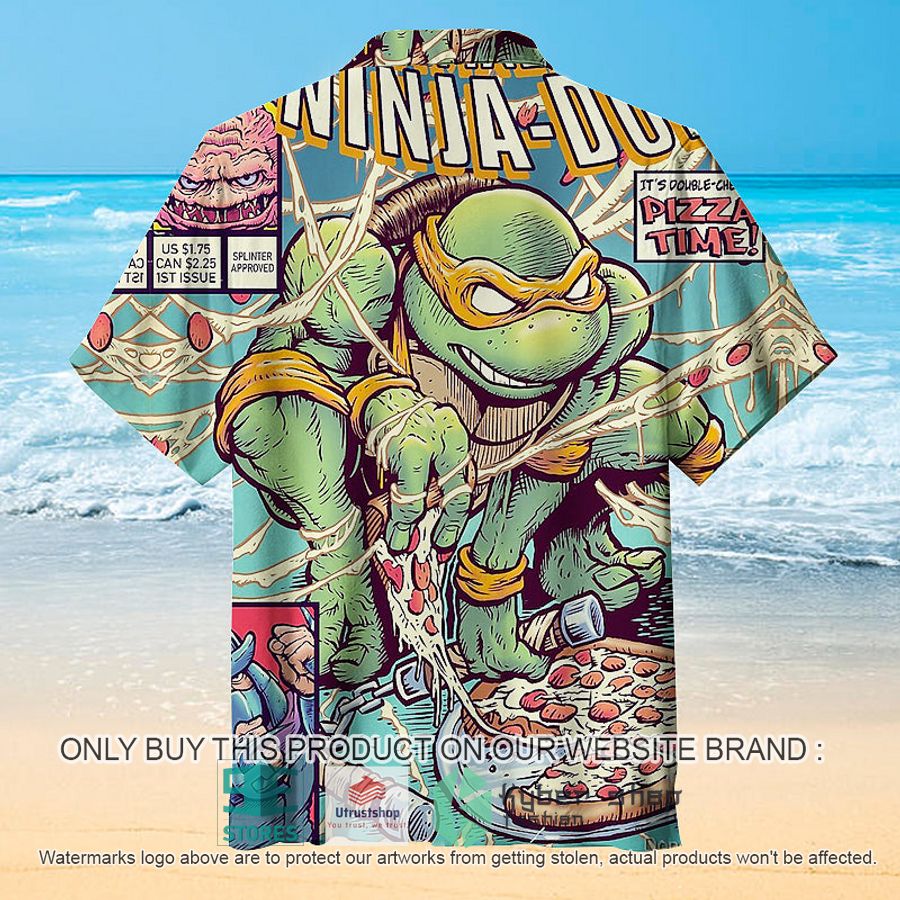 NEW The Amazing Raph's Pizza Time Teenage Mutant Ninja Turtles Hawaii Shirt 2 the amazing raphs pizza time teenage mutant ninja turtles hawaiian shirt 2 40350