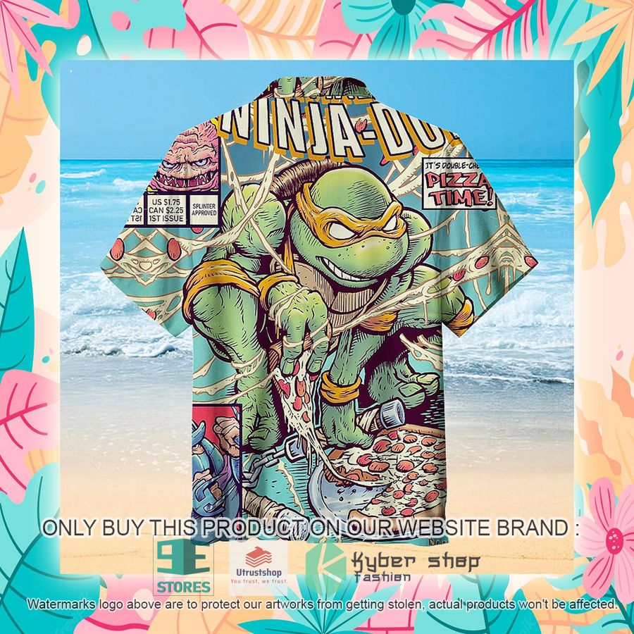 NEW The Amazing Raph's Pizza Time Teenage Mutant Ninja Turtles Hawaii Shirt 8 the amazing raphs pizza time teenage mutant ninja turtles hawaiian shirt 8 62966