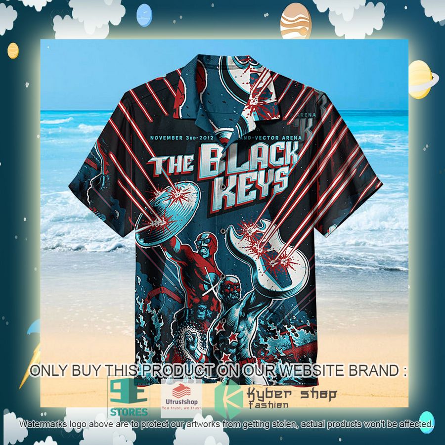 NEW The Black Keys Hawaii Shirt 3 the black keys hawaiian shirt 3 68701