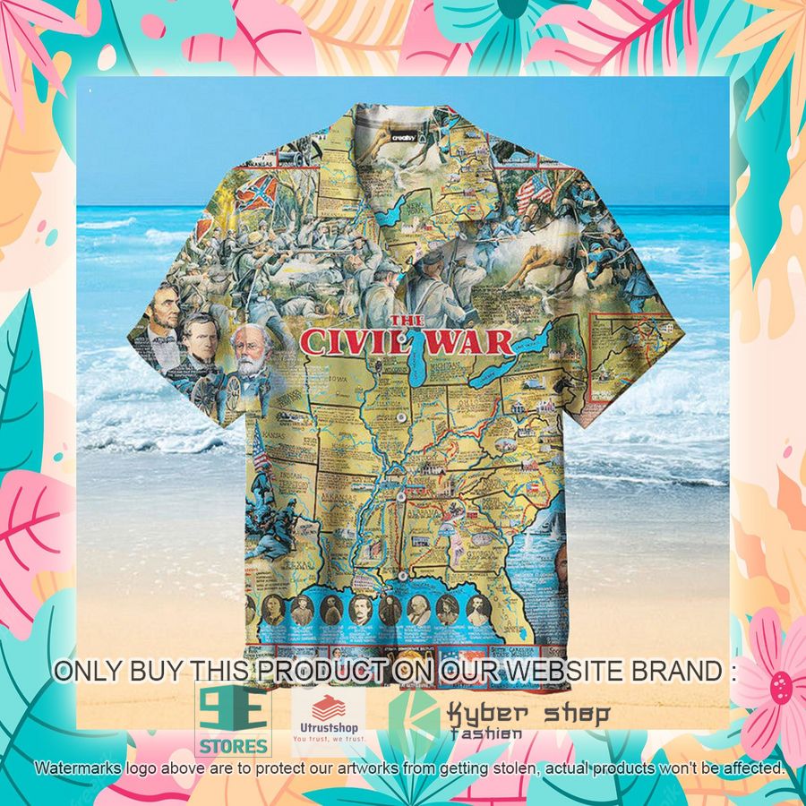 NEW The Clvle War Hawaii Shirt 7 the clvle war hawaiian shirt 7 87321