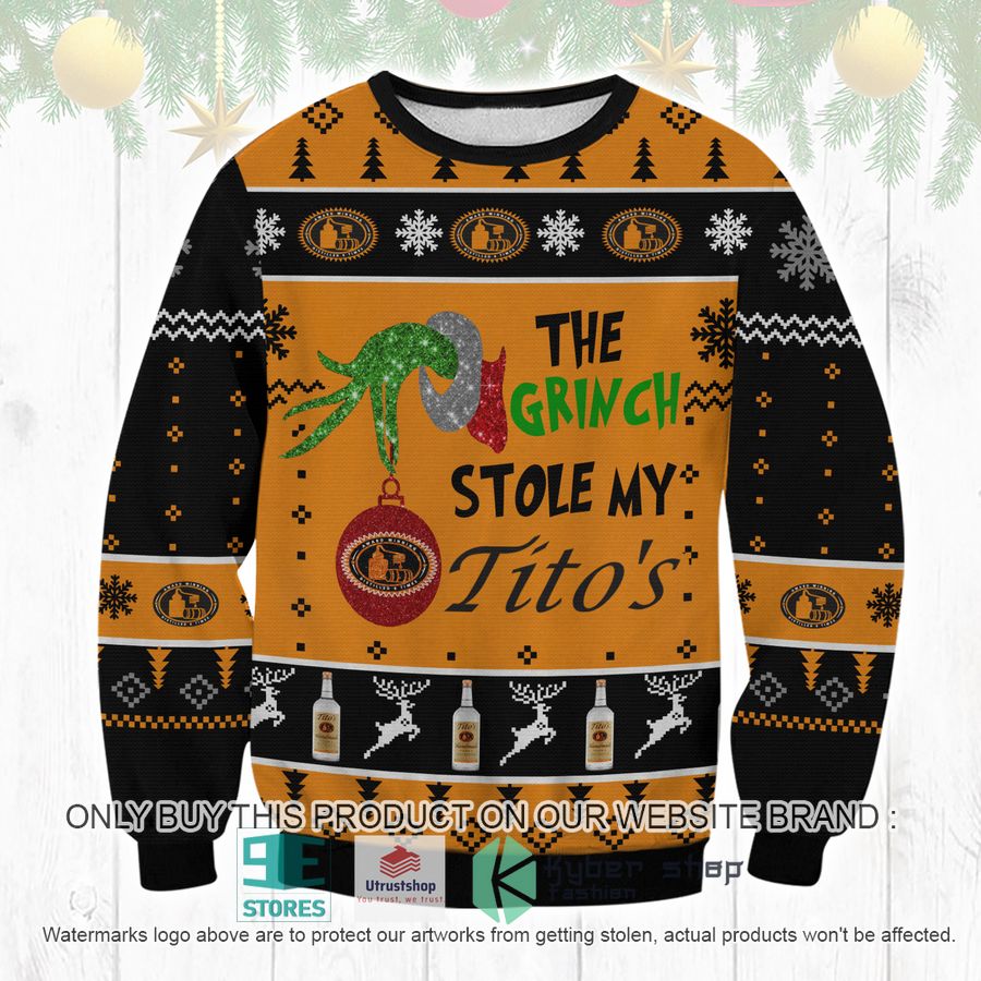 NEW The Grinch Stole My Tito's Ugly Sweater 8 the grinch stole my titos ugly christmas sweater 1 69377