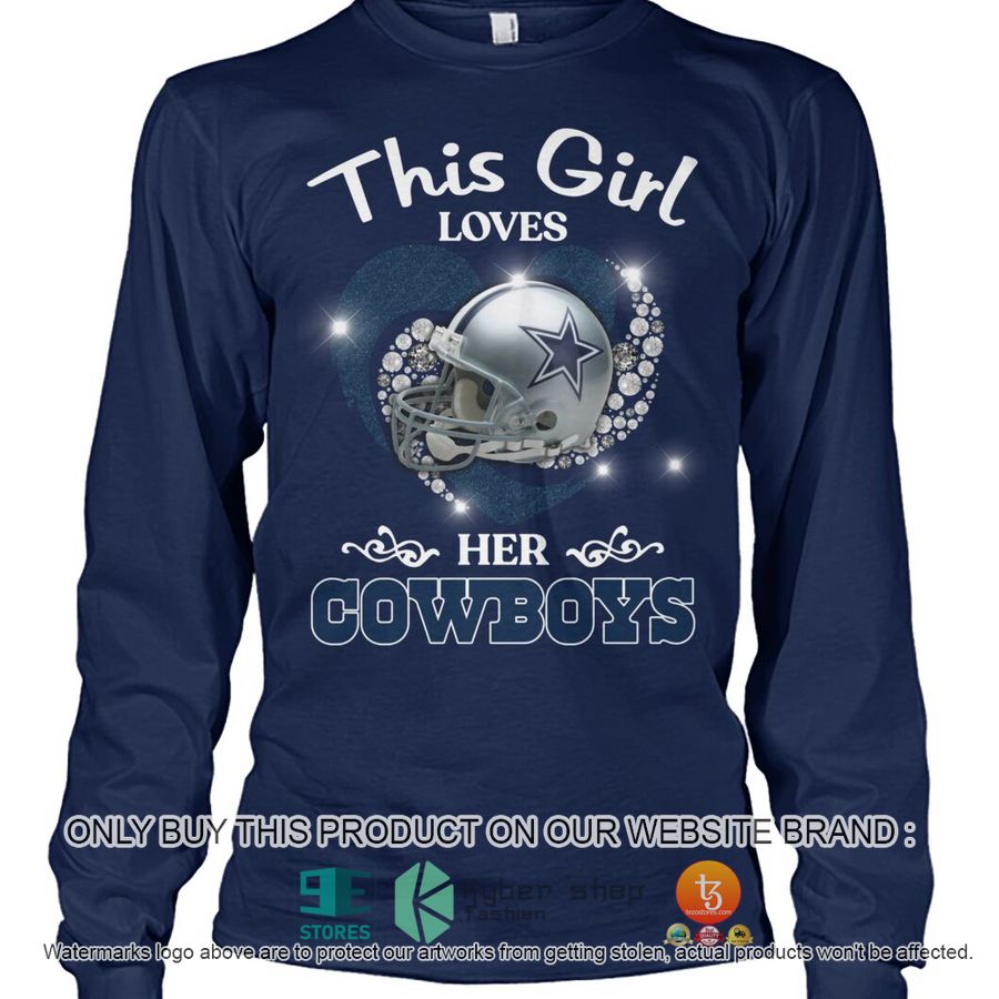 HOT This girl loves her Cowboys 2D Shirt, Hoodie 4 this girl loves her cowboys 2d shirt hoodie 4 55546