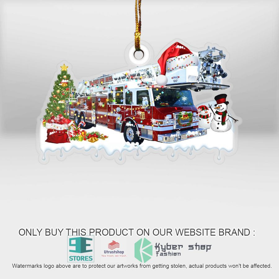 tolleson arizona tolleson fire department christmas ornament 1 52780