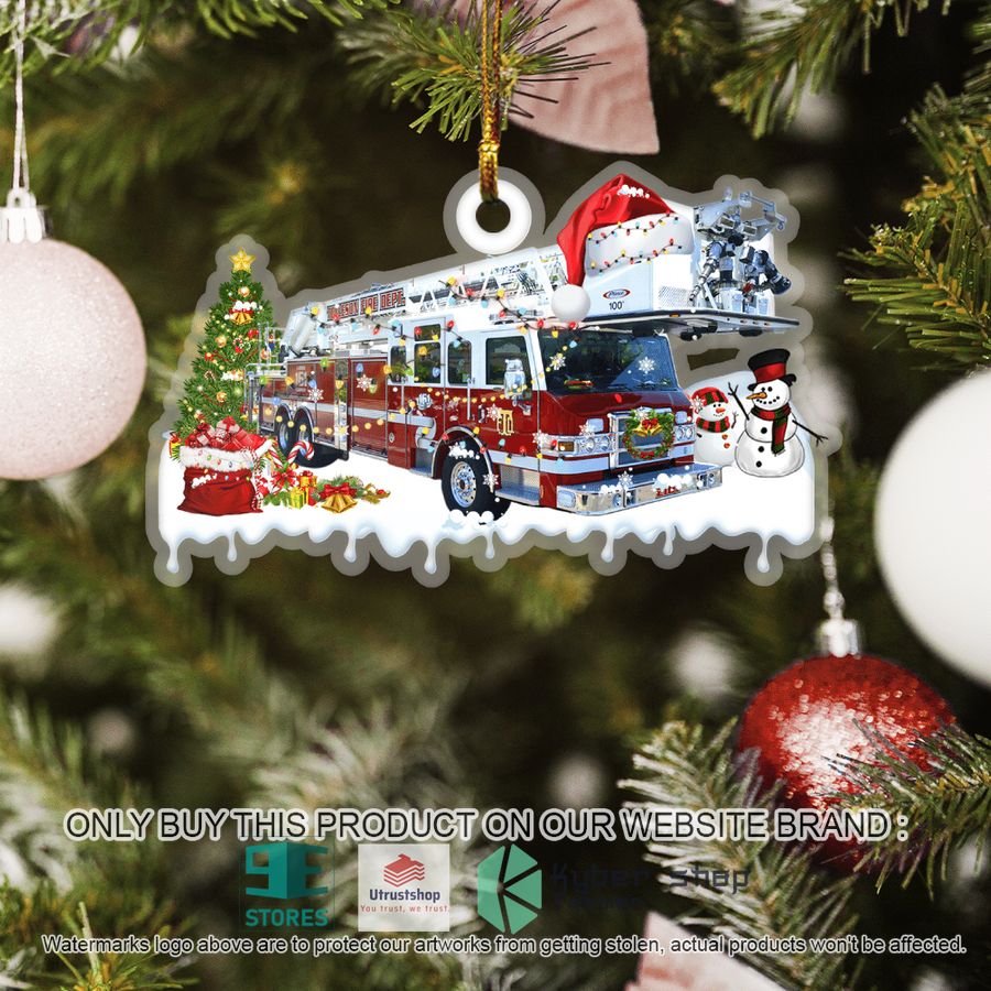 NEW Tolleson Arizona Tolleson Fire Department Christmas Ornament 5 tolleson arizona tolleson fire department christmas ornament 5 29526