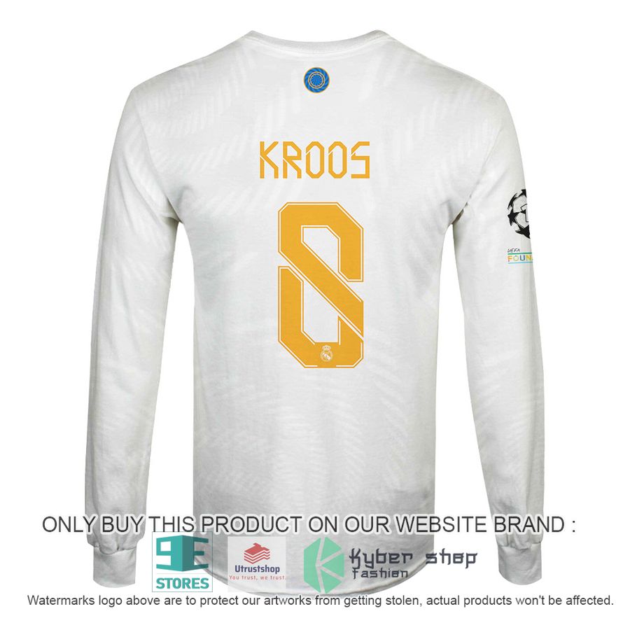 NEW Toni Kroos 8 Real Madrid FC white Hoodie, Shirt 6 toni kroos 8 real madrid fc white shirt hoodie 6 61109