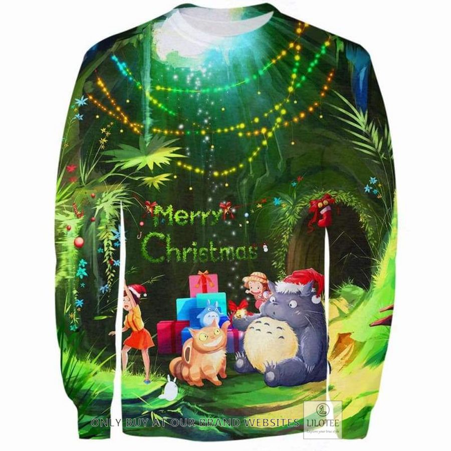 Totoro Merry Christmas 3D Shirt, Hoodie 5 totoro merry christmas 3d shirt hoodie 4 31131