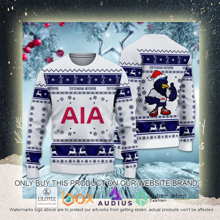 Tottenham Hotspur F.C Ugly Christmas Sweater 11 tottenham hotspur f c ugly christmas sweater 11 50203
