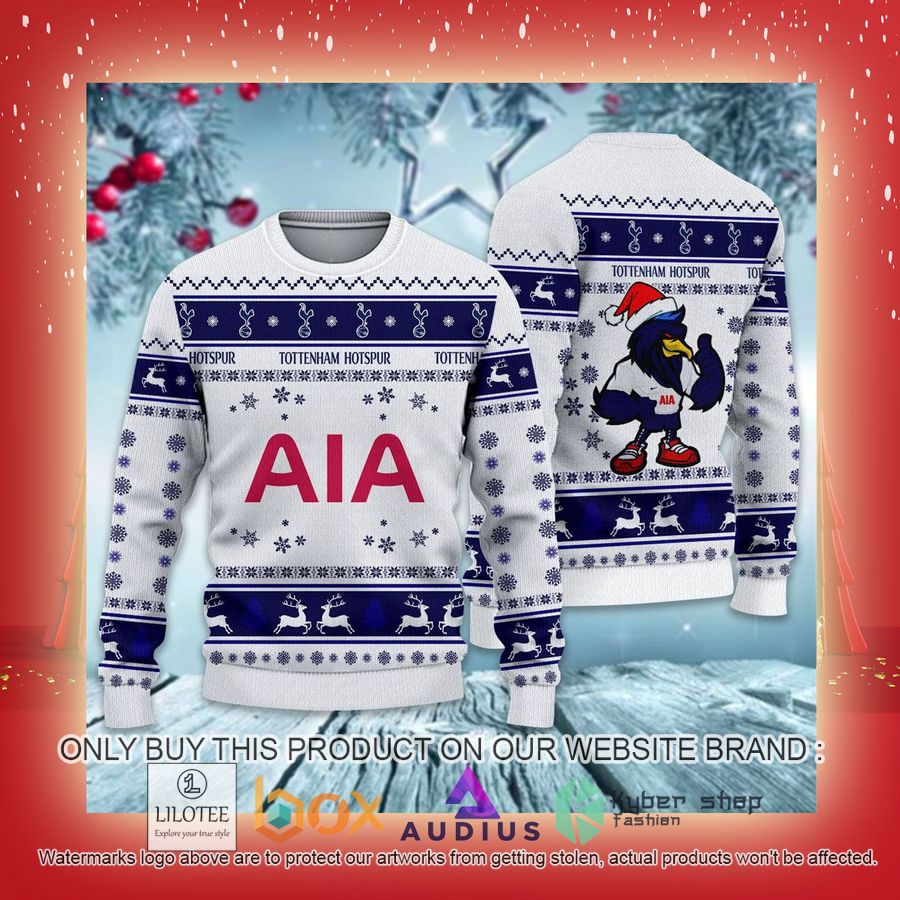 Tottenham Hotspur F.C Ugly Christmas Sweater 17 tottenham hotspur f c ugly christmas sweater 17 31763
