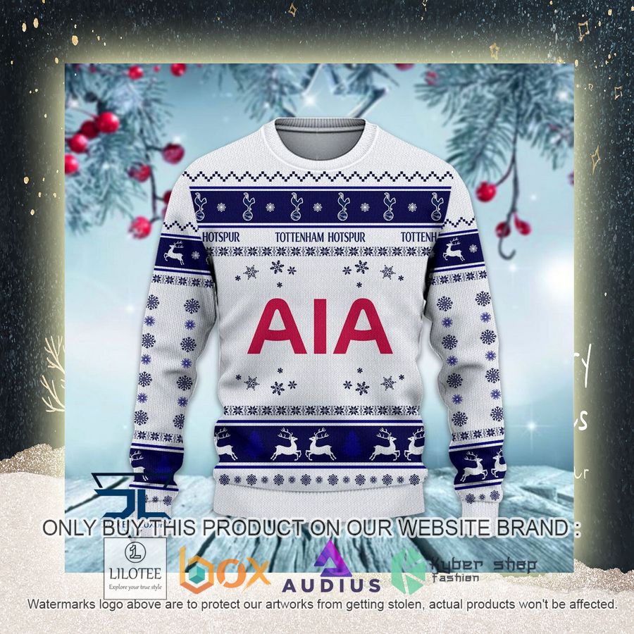 Tottenham Hotspur F.C Ugly Christmas Sweater 9 tottenham hotspur f c ugly christmas sweater 9 78559