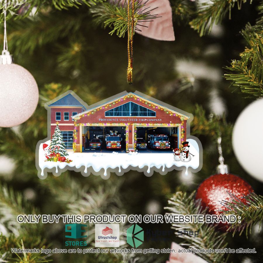 NEW Towson Baltimore County Maryland Providence Volunteer Fire Company Station Christmas Ornament 5 towson baltimore county maryland providence volunteer fire company station christmas ornament 5 93647