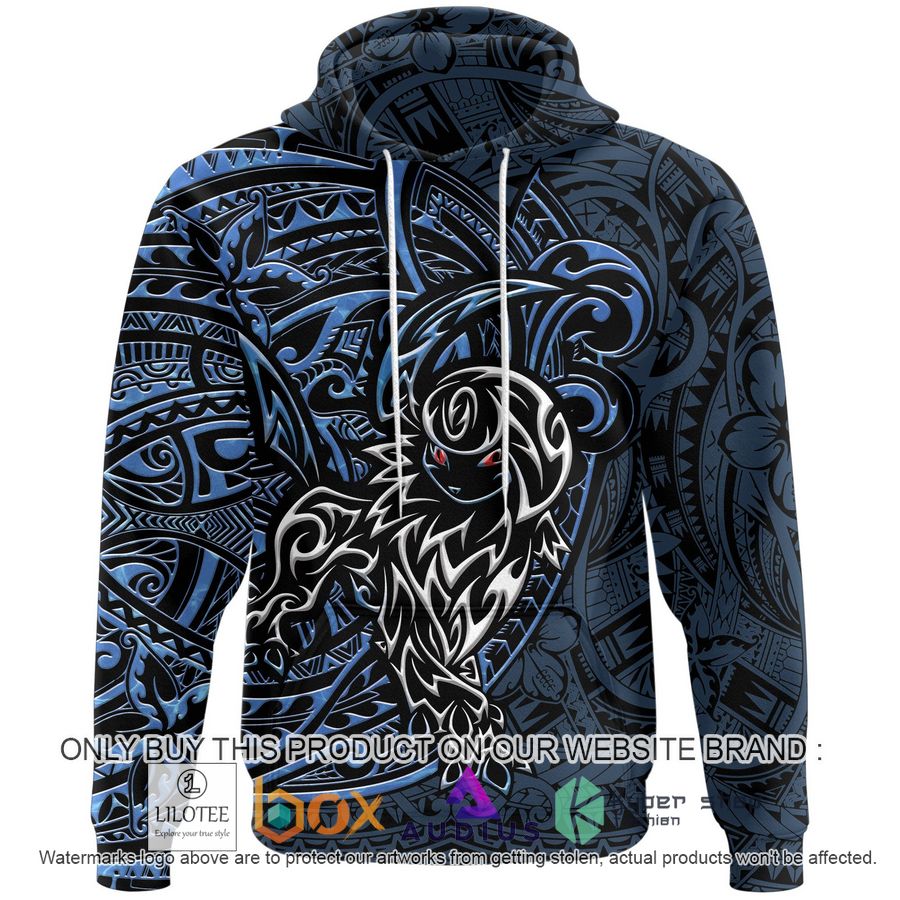 tribal absol polynesian 3d hoodie 2 55548