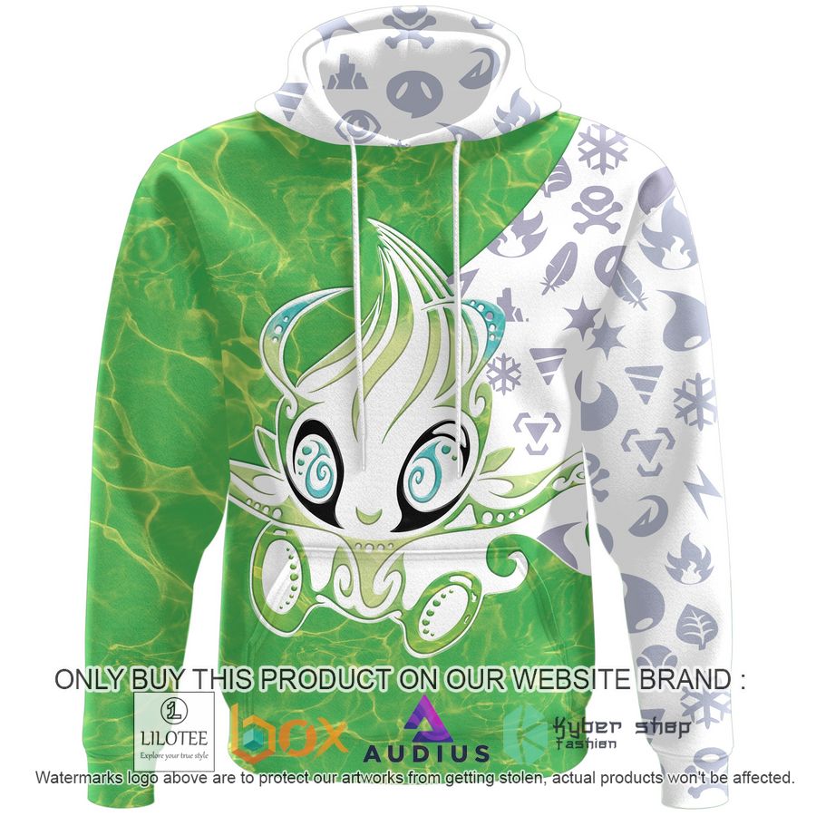 tribal celebi 3d hoodie 2 13643