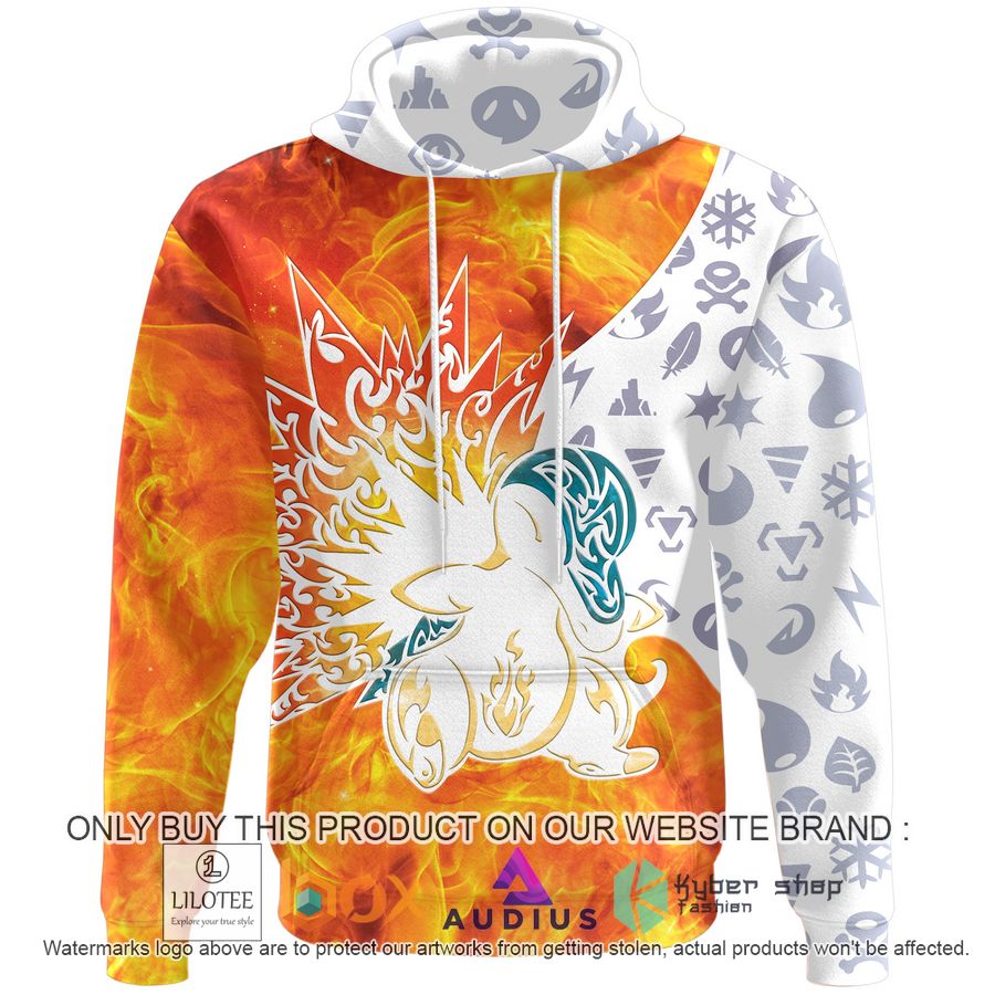 tribal cyndaquil 3d hoodie 2 8692