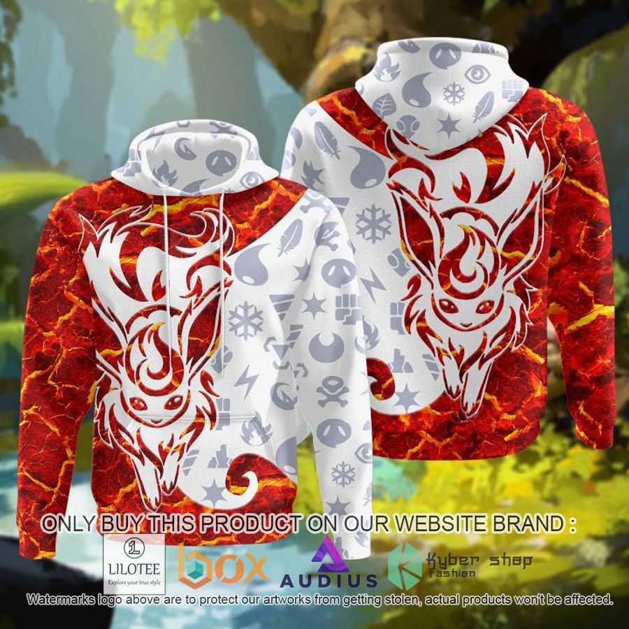 tribal eevee flareon 3d hoodie 1 93118