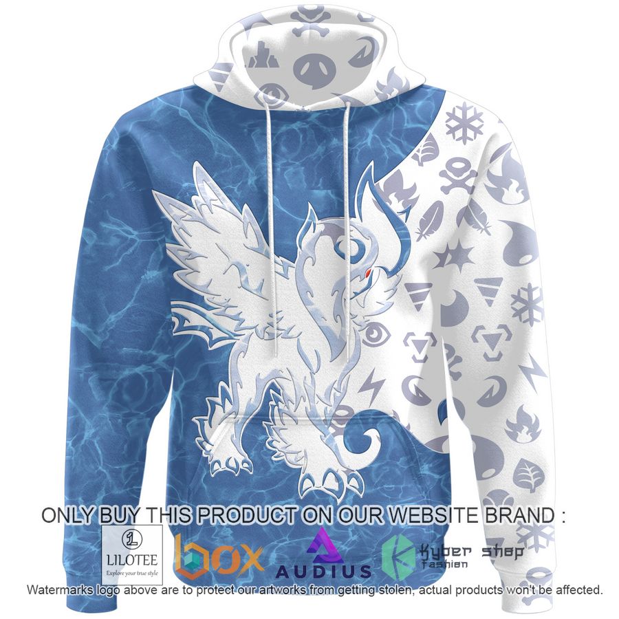tribal mega absol 3d hoodie 2 36357