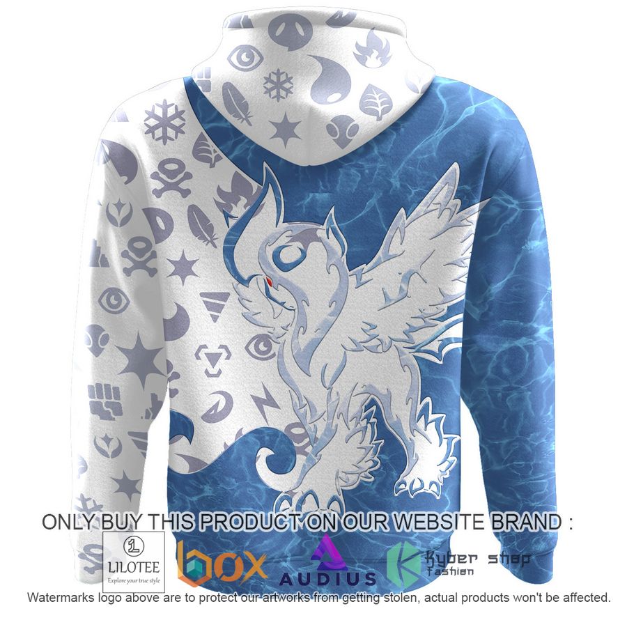 Tribal Mega Absol 3D Hoodie 3 tribal mega absol 3d hoodie 3 33350