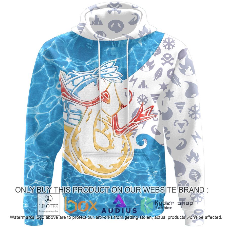 tribal milotic 3d hoodie 2 71228