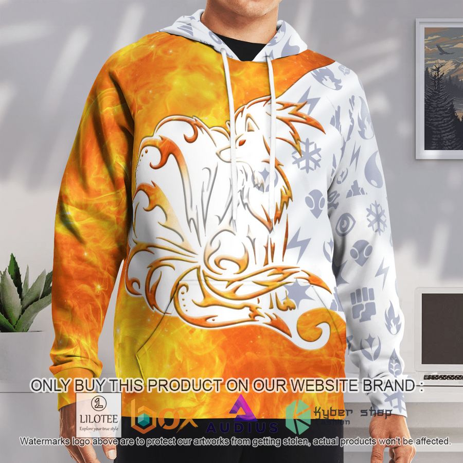 tribal ninetales 3d hoodie 2 94318