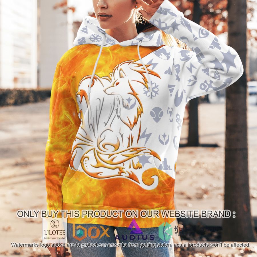 Tribal Ninetales 3D Hoodie 3 tribal ninetales 3d hoodie 3 18151
