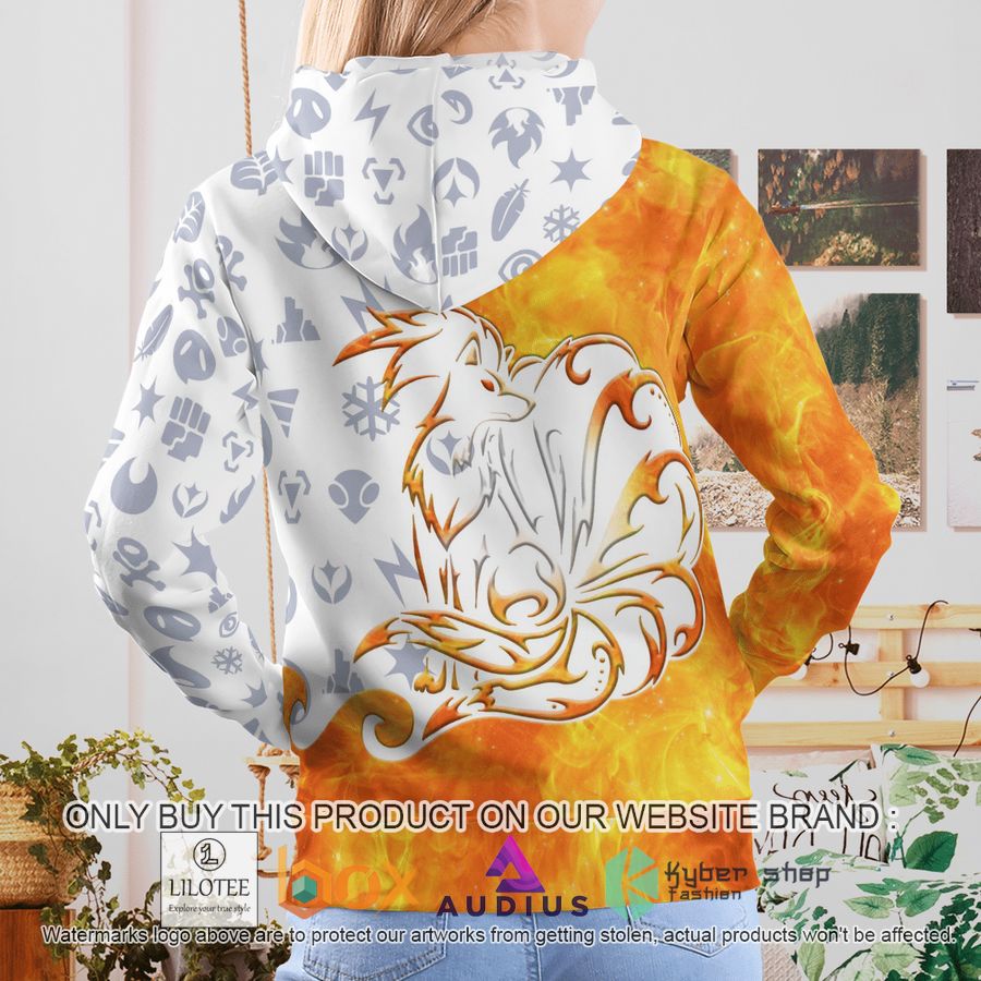 Tribal Ninetales 3D Hoodie 4 tribal ninetales 3d hoodie 4 1859