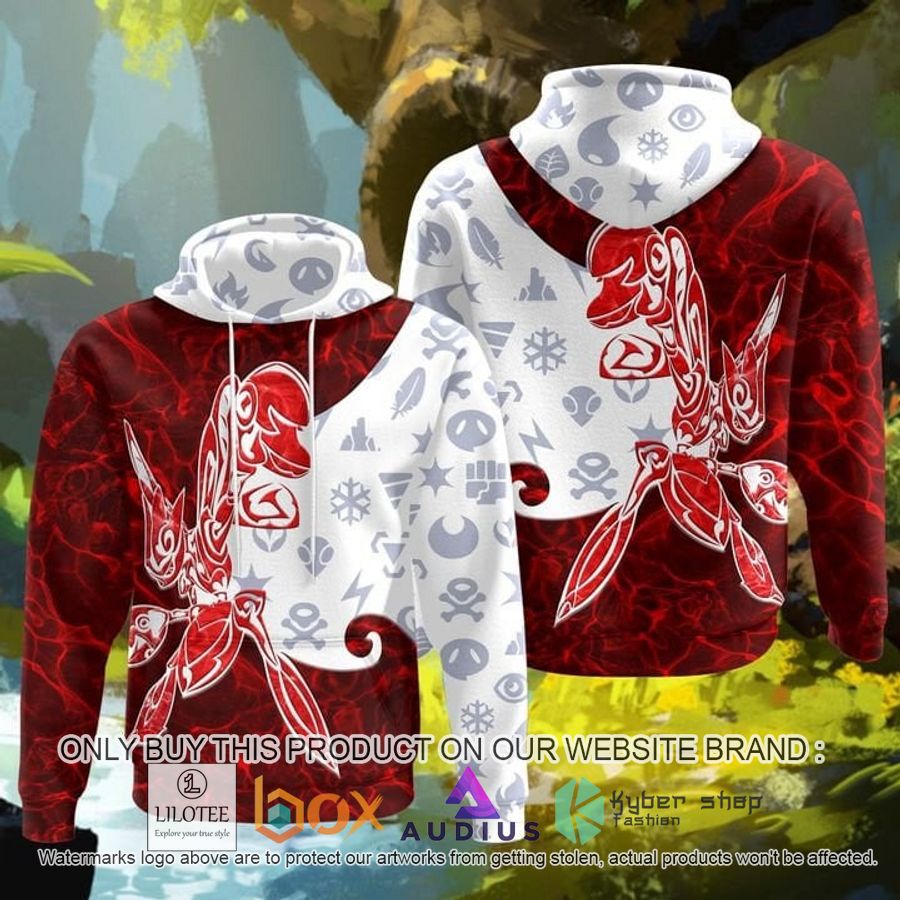 tribal scizor 3d hoodie 1 10136