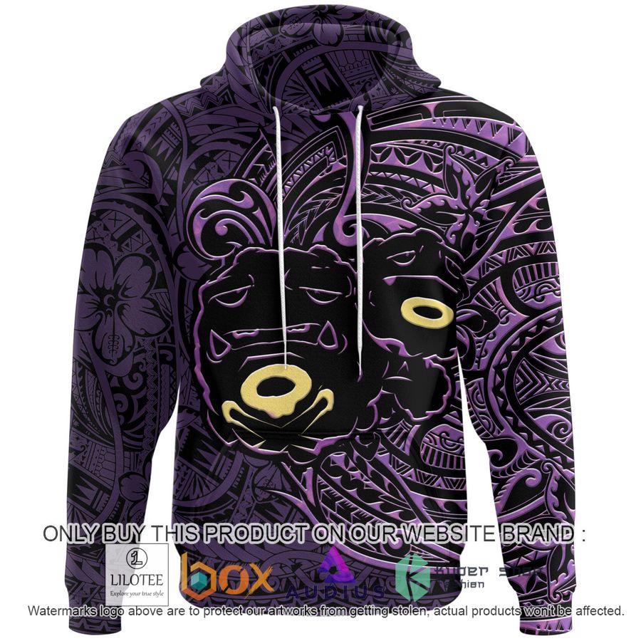 tribal weezing polynesian 3d hoodie 2 75156