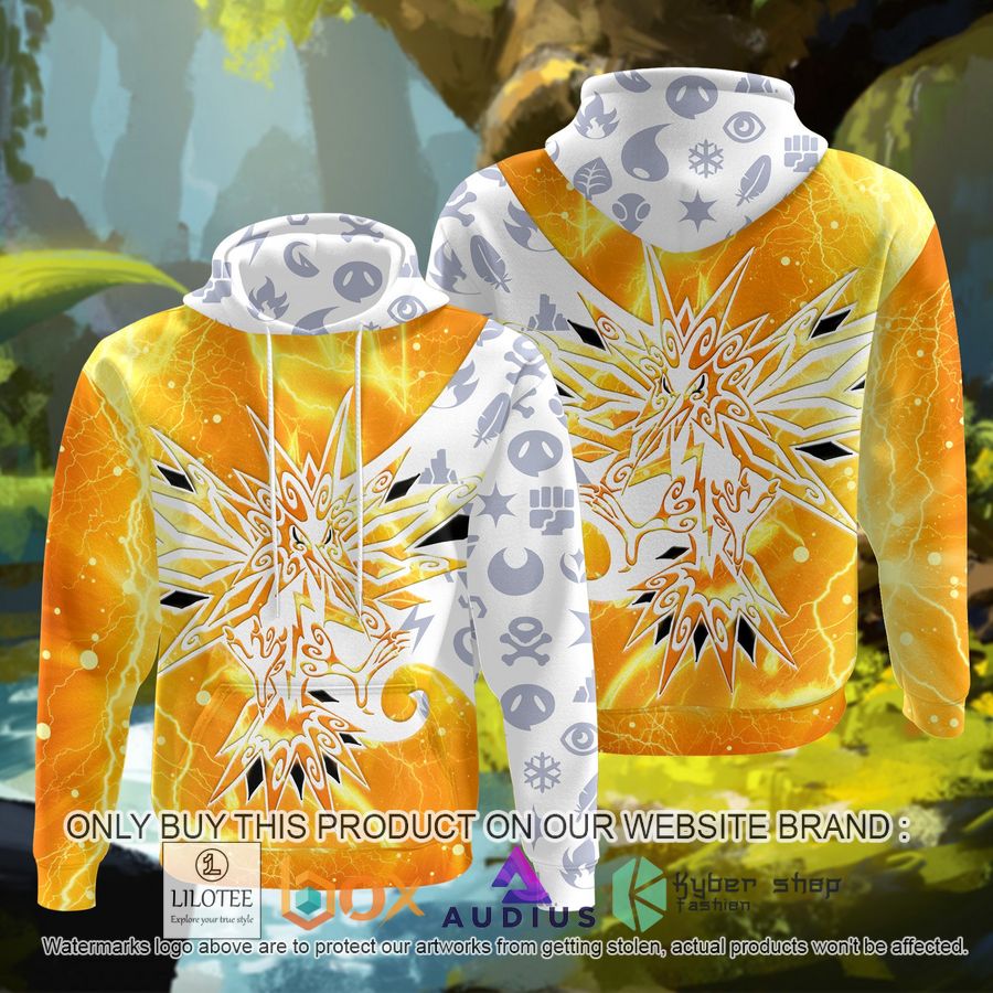 tribal zapdos 3d hoodie 1 74068