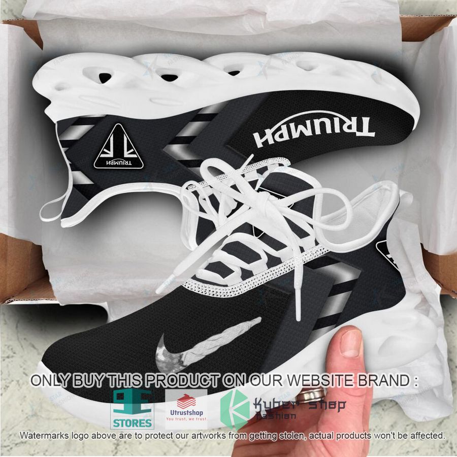 NEW Triumph Motorcycles Logo Nike Max Soul Sneaker 6 triumph motorcycles nike max soul shoes 6 92377