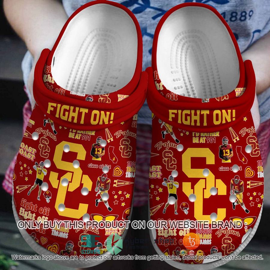 trojan sc fight on crocband shoes 1 31095