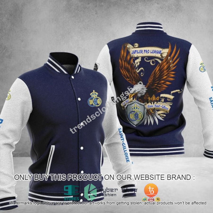 union saint gilloise eagle league baseball jacket 2 40543