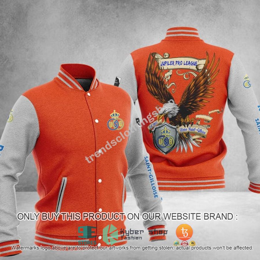HOT Union Saint-Gilloise Eagle League Baseball Jacket 4 union saint gilloise eagle league baseball jacket 4 31624