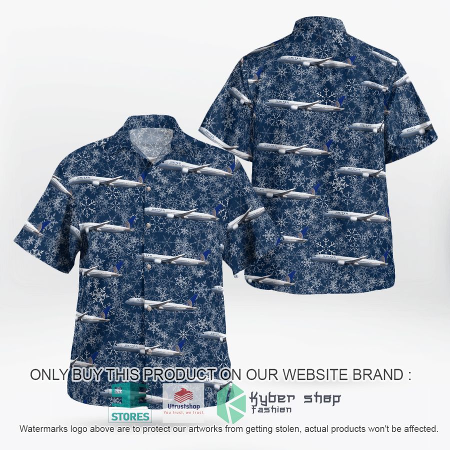 NEW United Airlines Boeing 787-9 Dreamliner Holiday Hawaii Shirt 8 united airlines boeing 787 9 dreamliner holiday hawaiian shirt 1 99784