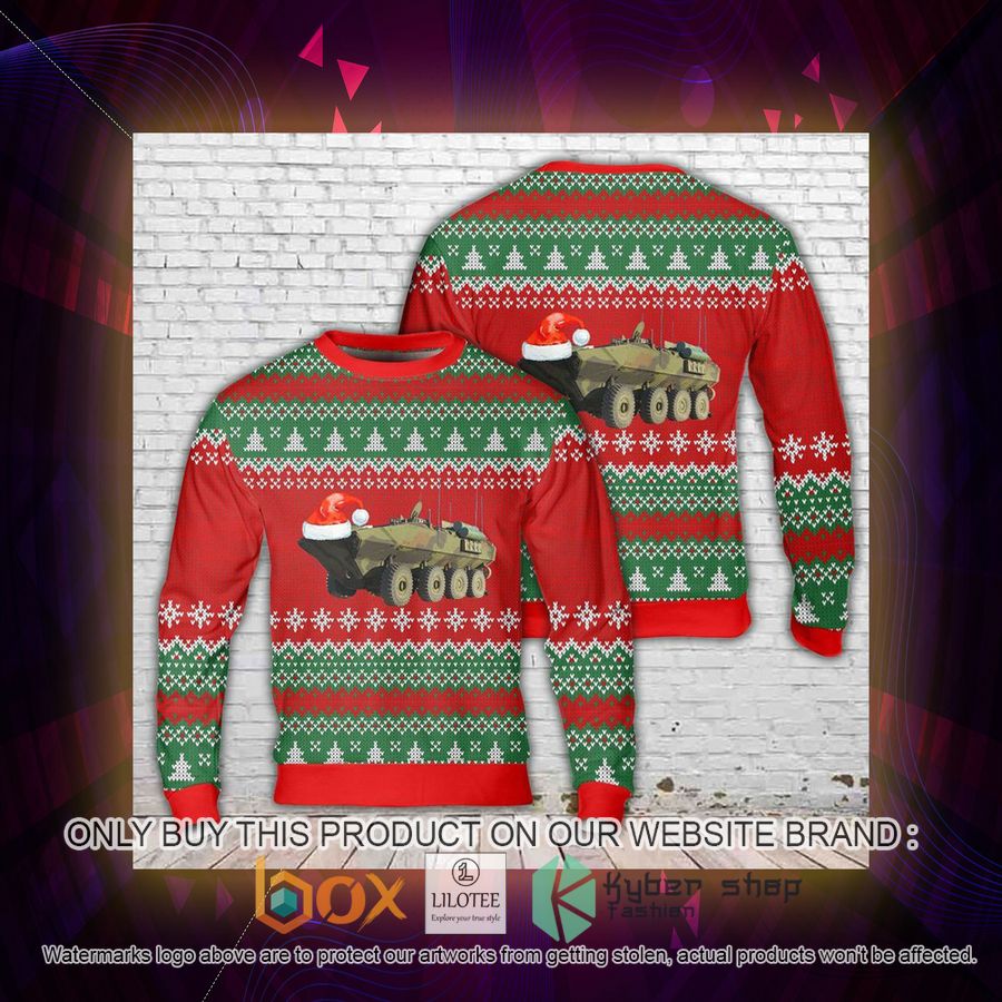 USMC Infantry fighting vehicle ACV Christmas Ugly Christmas Sweatshirt 3 usmc infantry fighting vehicle acv christmas ugly christmas sweatshirt 3 46980