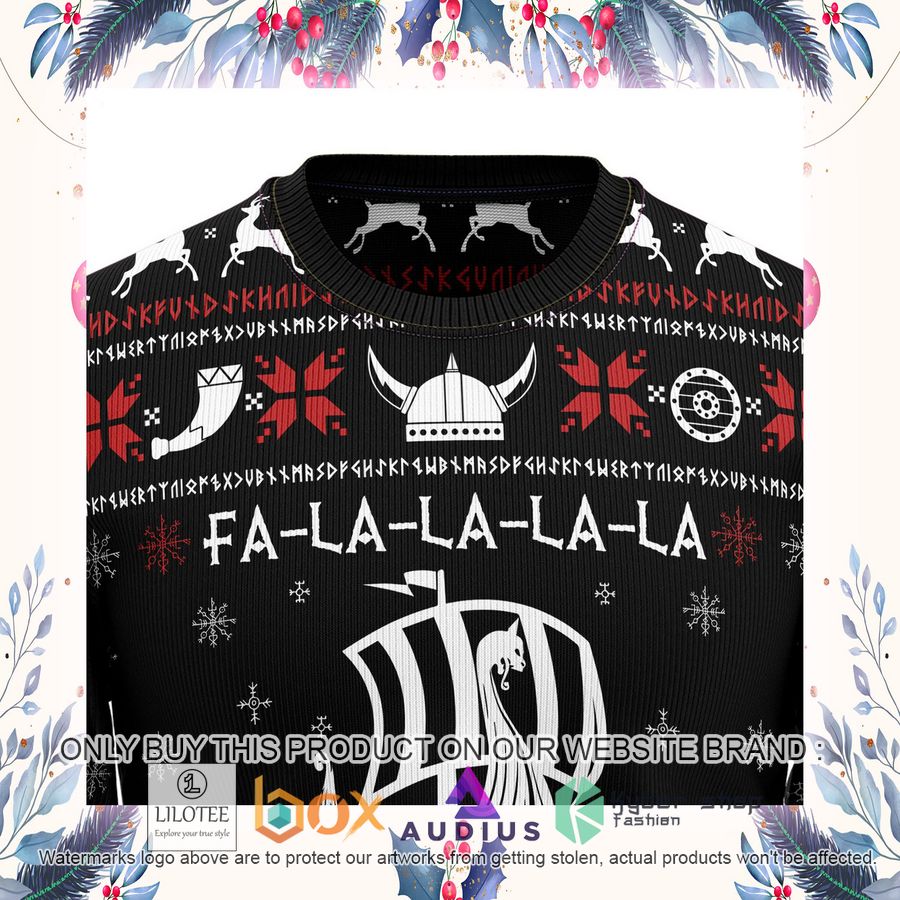Valhalla Viking Ugly Christmas Sweater 17 valhalla viking ugly christmas sweater 17 73248