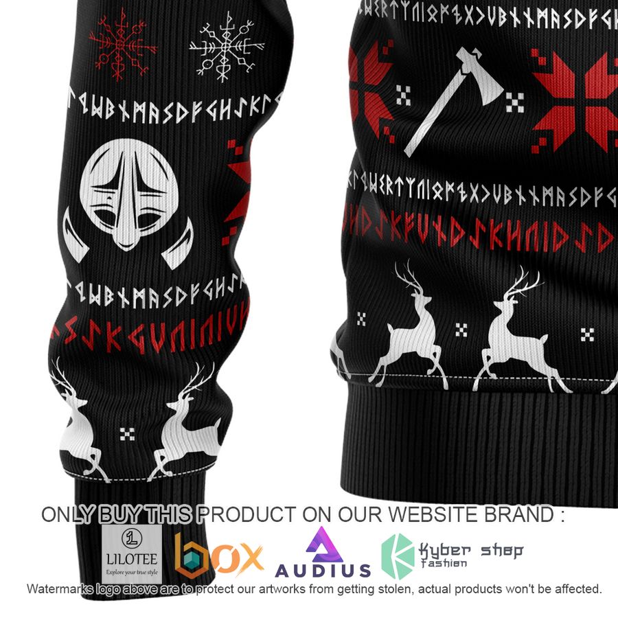 Valhalla Viking Ugly Christmas Sweater 9 valhalla viking ugly christmas sweater 9 42780