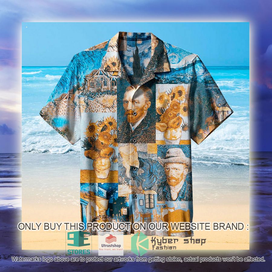 NEW Van Gogh Art Hawaii Shirt 3 van gogh art hawaiian shirt 3 86764